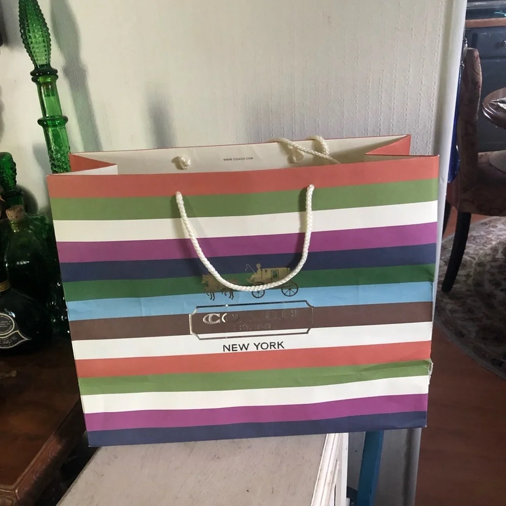 Large COACH Gift Bag